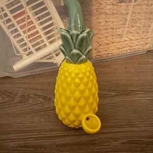Yellow Pineapple Water pipe - ceramic